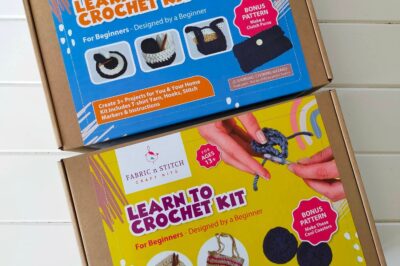 Learn To Crochet Kits by Fabric n Stitch