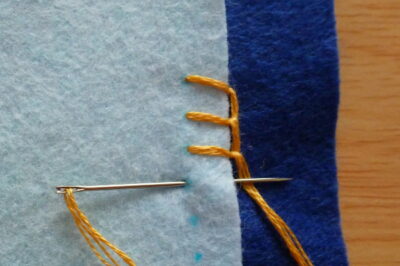 Hand Stitching Tutorial: The Blanket Stitch
