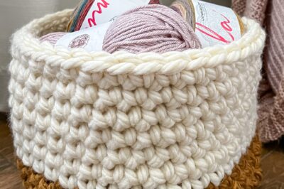 Learn To Crochet A Basket Tutorial