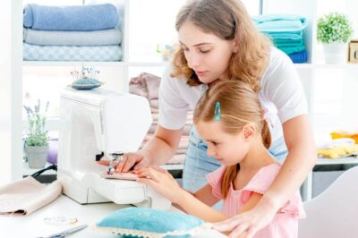 How Do I Teach A Child To Sew On A Machine?